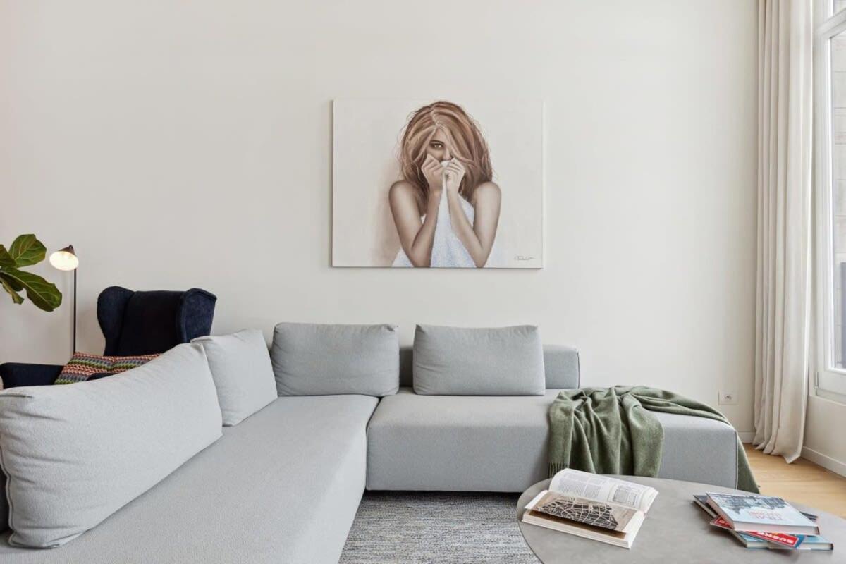 Bright Waterfront Apartment Антверпен Екстериор снимка