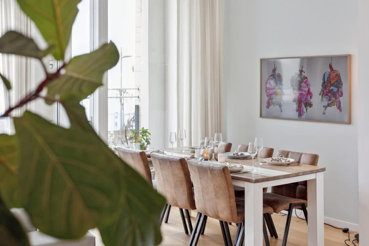 Bright Waterfront Apartment Антверпен Екстериор снимка