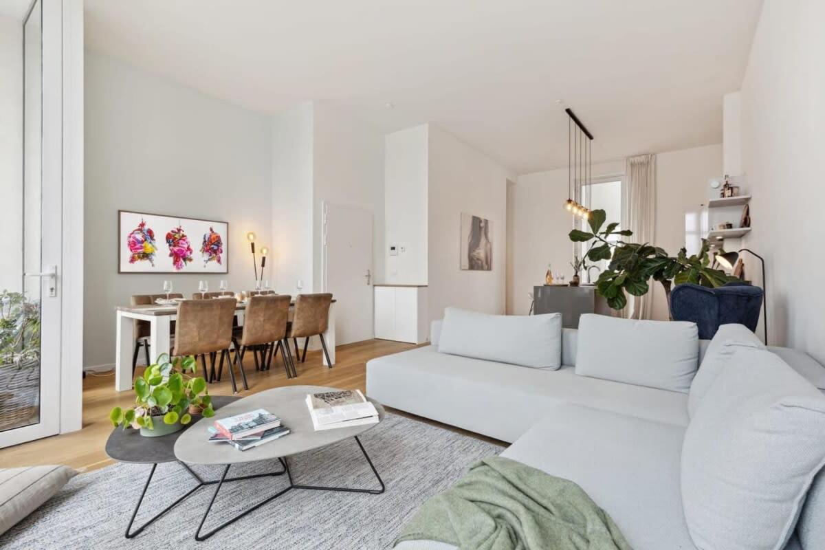 Bright Waterfront Apartment Антверпен Екстериор снимка